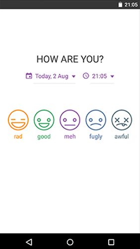Daylio - Diary, journal, mood tracker app for Android, download programs for phones and tablets for free.
