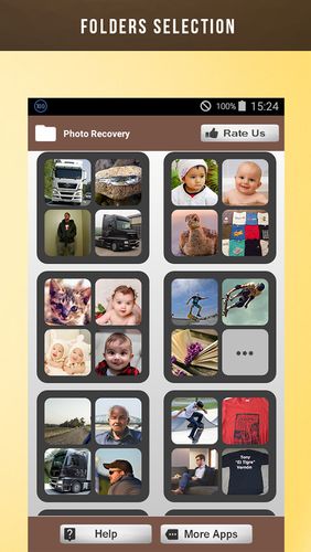 Baixar grátis Deleted photo recovery para Android. Programas para celulares e tablets.