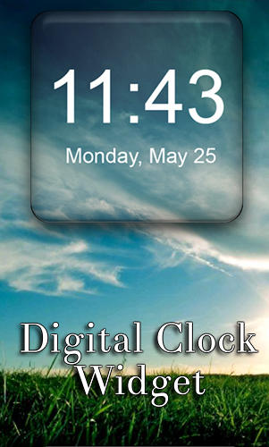 Baixar grátis Digital Clock Widget apk para Android. Aplicativos para celulares e tablets.