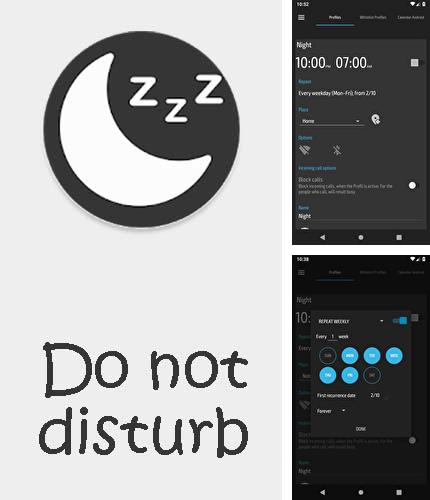 Baixar grátis Do not disturb - Call blocker apk para Android. Aplicativos para celulares e tablets.