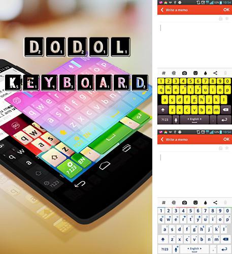 Besides GMD hide bar Android program you can download Dodol keyboard for Android phone or tablet for free.