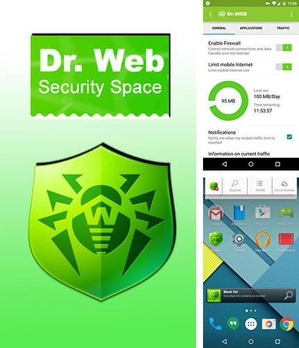 Besides Osmino Wi-fi Android program you can download Dr.Web Security space for Android phone or tablet for free.