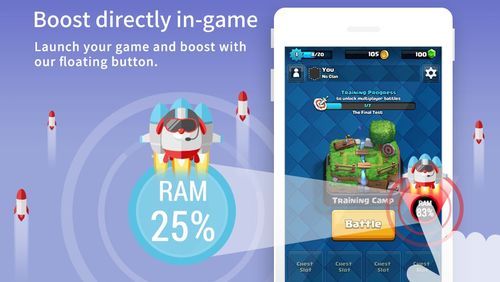 Aplicación Dr. Booster - Boost game speed para Android, descargar gratis programas para tabletas y teléfonos.