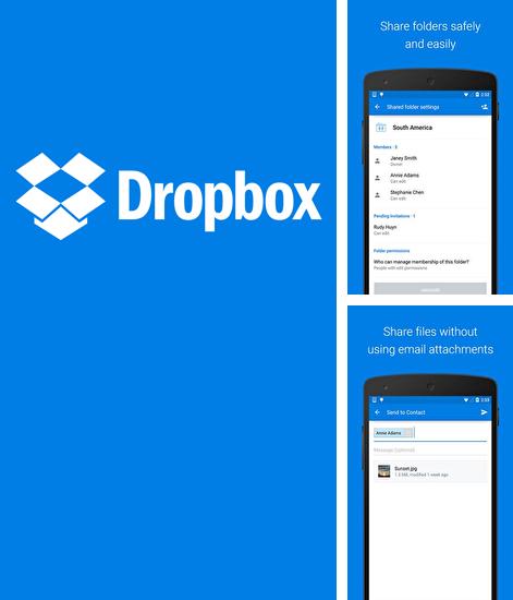 Además del programa Chat bin: Recover deleted chat para Android, podrá descargar Dropbox para teléfono o tableta Android.