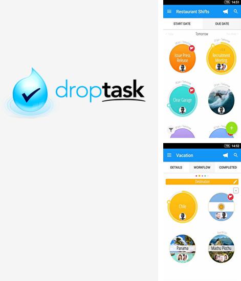 Бесплатно скачать программу DropTask: Visual To Do List на Андроид телефоны и планшеты.