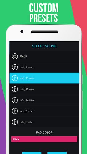 Aplicación Hip Hop Drum Pads para Android, descargar gratis programas para tabletas y teléfonos.