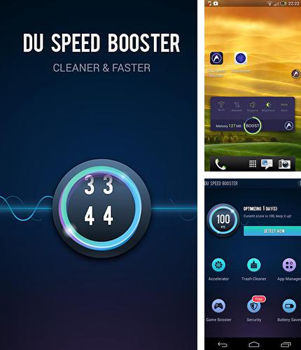Download DU speed booster for Android phones and tablets.