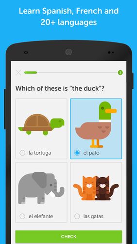 Baixar grátis Duolingo: Learn languages free para Android. Programas para celulares e tablets.