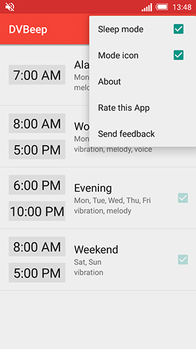 Speaking clock: DV beep app for Android, download programs for phones and tablets for free.