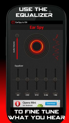 Додаток Ear Agent: Super Hearing Aid для Андроїд, скачати безкоштовно програми для планшетів і телефонів.