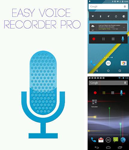 Baixar grátis Easy voice recorder pro apk para Android. Aplicativos para celulares e tablets.
