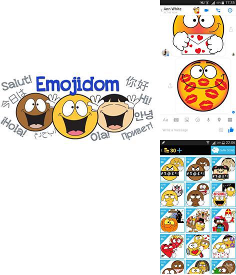 Télécharger gratuitement Emoticônes Emojidom pour Android. Application sur les portables et les tablettes.