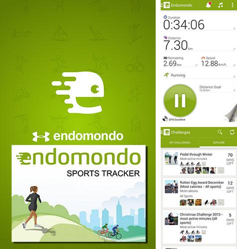 Бесплатно скачать программу Endomondo на Андроид телефоны и планшеты.