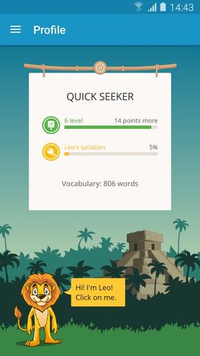 Application English with Lingualeo pour Android, télécharger gratuitement des programmes pour les tablettes et les portables.