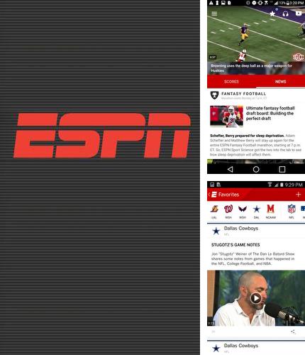 Laden Sie kostenlos ESPN für Android Herunter. App für Smartphones und Tablets.