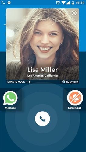 Безкоштовно скачати Eyecon: Caller ID, calls, dialer & contacts book на Андроїд. Програми на телефони та планшети.