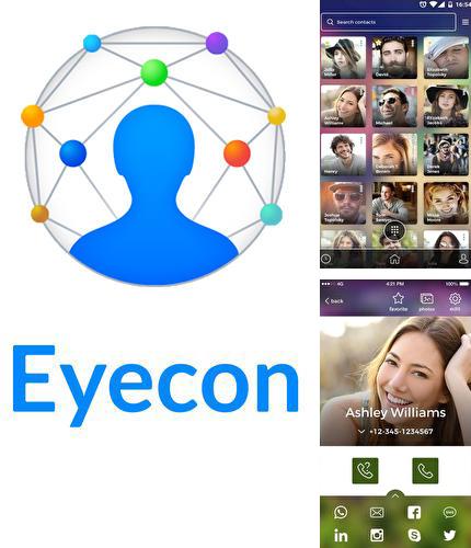 Descargar gratis Eyecon: Caller ID, calls, dialer & contacts book para Android. Apps para teléfonos y tabletas.