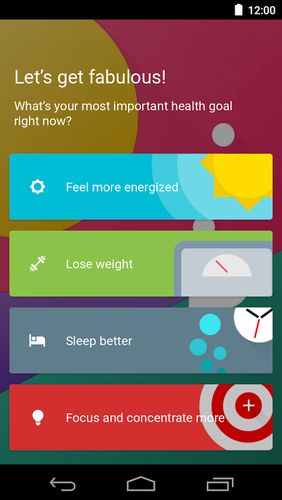 Screenshots des Programms InnerHour - Self help for anxiety & depression für Android-Smartphones oder Tablets.