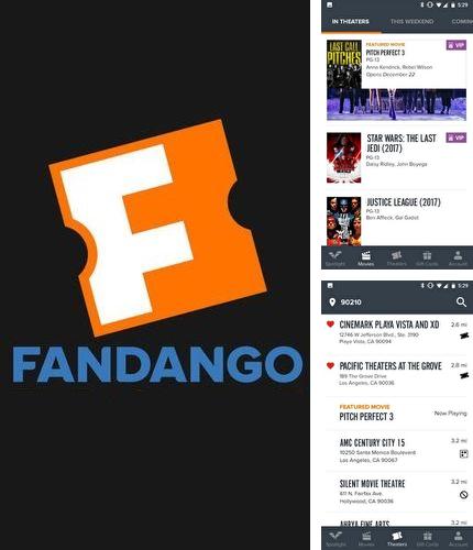 Besides Network Counter Android program you can download Fandango: Movies times + tickets for Android phone or tablet for free.