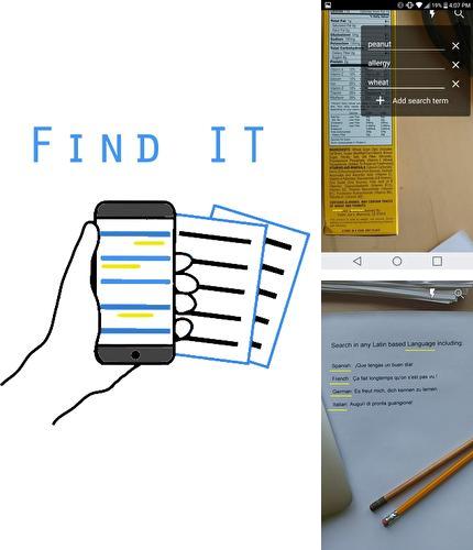 Télécharger gratuitement Find it - Recherche des documents pour Android. Application sur les portables et les tablettes.