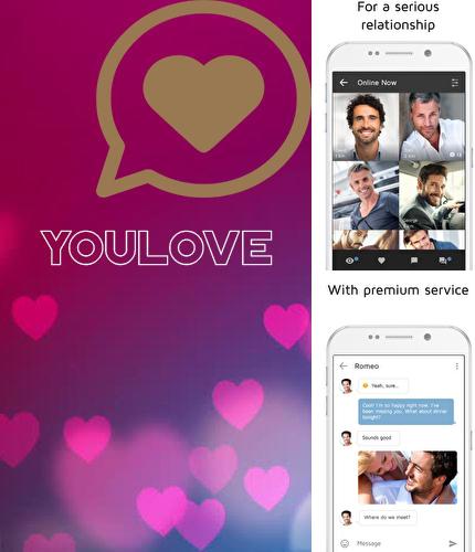 Крім програми Pinterest для Андроїд, можна безкоштовно скачати Find real love - YouLove на Андроїд телефон або планшет.