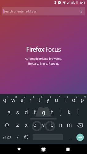 Firefox focus: The privacy browser