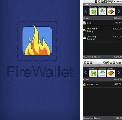 Бесплатно скачать программу Fire wallet на Андроид телефоны и планшеты.