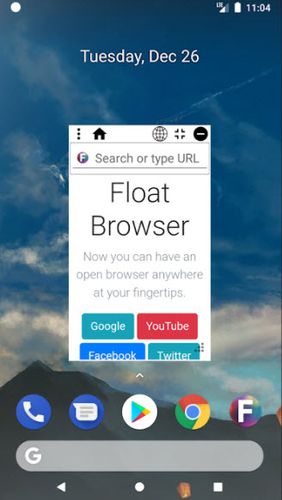 Скачати Float Browser для Андроїд.