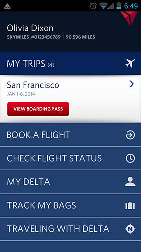 Télécharger gratuitement Fly delta pour Android. Programmes sur les portables et les tablettes.