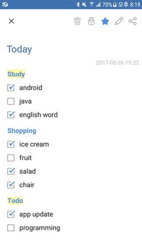 Aplicación FNote - Folder notes, notepad para Android, descargar gratis programas para tabletas y teléfonos.