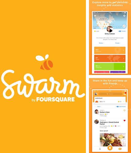 Outre le programme FBReader pour Android vous pouvez gratuitement télécharger Foursquare Swarm: Check In sur le portable ou la tablette Android.