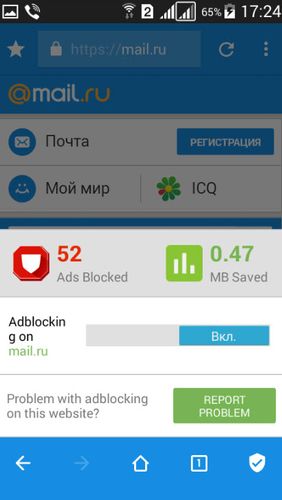 Aplicativo Free adblocker browser - Adblock & Popup blocker para Android, baixar grátis programas para celulares e tablets.