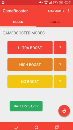 Télécharger gratuitement Game booster: Play games daster & smoother pour Android. Programmes sur les portables et les tablettes.