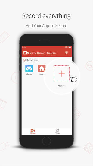 Die App Game Screen: Recorder für Android, Laden Sie kostenlos Programme für Smartphones und Tablets herunter.