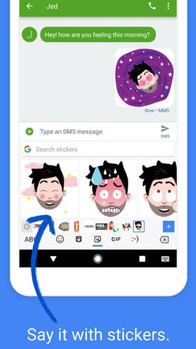Screenshots of Gboard - the Google keyboard program for Android phone or tablet.