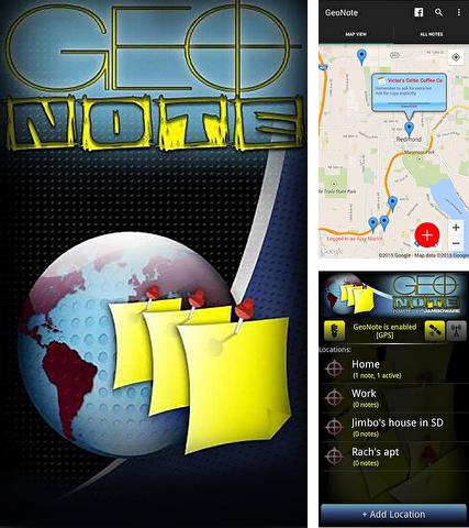 Laden Sie kostenlos Geo Note für Android Herunter. App für Smartphones und Tablets.