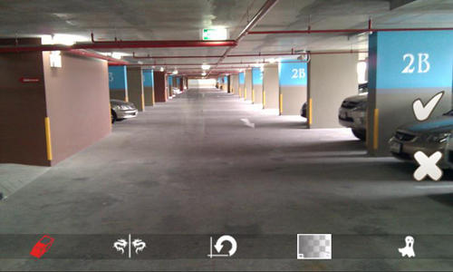 Screenshots des Programms Photo editor collage maker für Android-Smartphones oder Tablets.