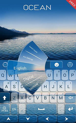 Application GO keyboard pour Android, télécharger gratuitement des programmes pour les tablettes et les portables.