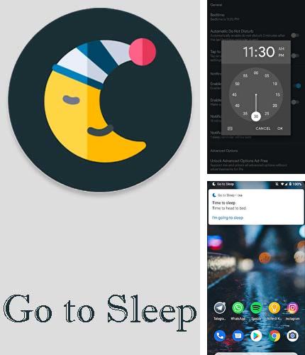 Download Go to sleep - Sleep reminder app for Android phones and tablets.