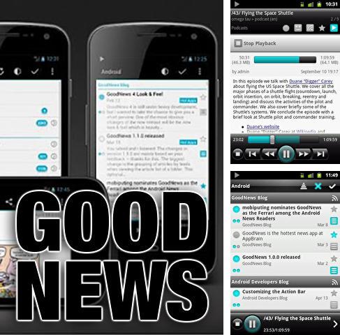 Télécharger gratuitement Bonnes nouvelles  pour Android. Application sur les portables et les tablettes.