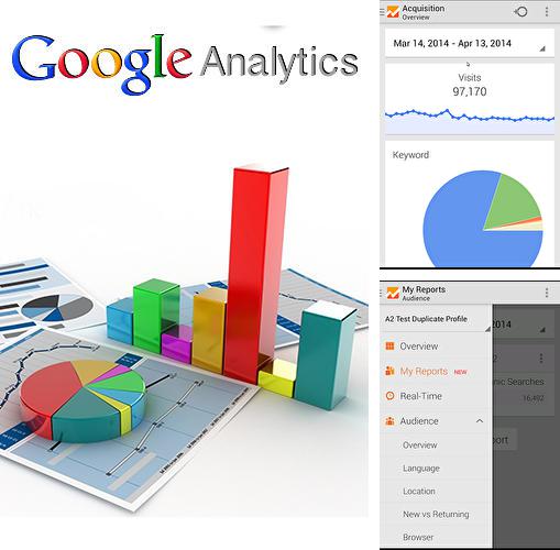 Download Google analytics for Android phones and tablets.