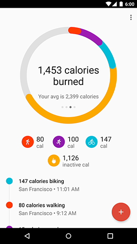 Descargar gratis Google fit para Android. Programas para teléfonos y tabletas.