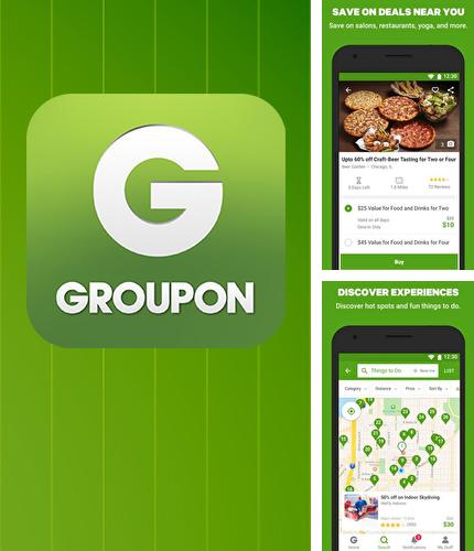 Бесплатно скачать программу Groupon - Shop deals, discounts & coupons на Андроид телефоны и планшеты.