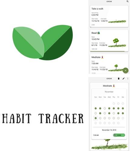 Бесплатно скачать программу Grow - Habit tracking на Андроид телефоны и планшеты.