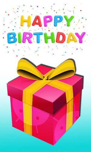 Laden Sie kostenlos Happy Birthday: Pro für Android Herunter. App für Smartphones und Tablets.