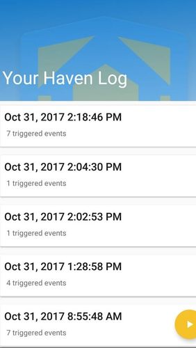 Application Haven: Keep watch pour Android, télécharger gratuitement des programmes pour les tablettes et les portables.