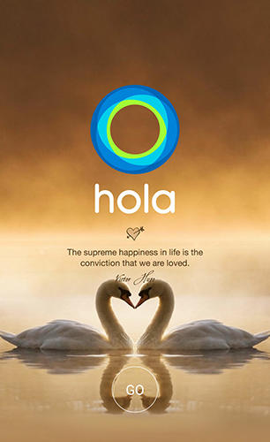 Télécharger gratuitement Hola lanceur pour Android. Application sur les portables et les tablettes.