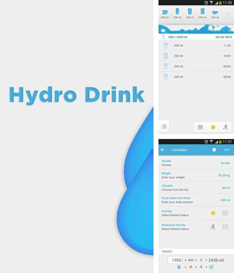 Baixar grátis Hydro Drink Water apk para Android. Aplicativos para celulares e tablets.