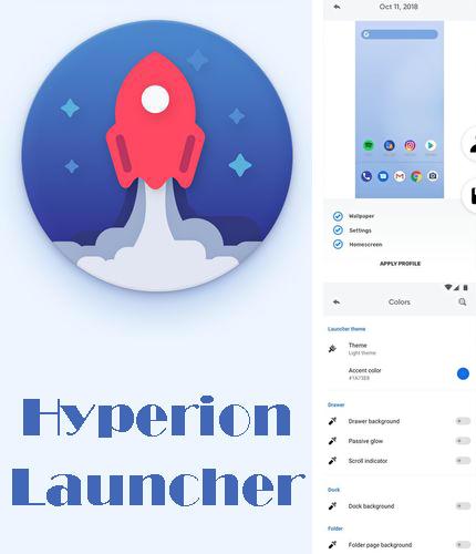 Laden Sie kostenlos Hyperion Launcher für Android Herunter. App für Smartphones und Tablets.