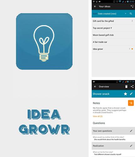 Бесплатно скачать программу Idea growr на Андроид телефоны и планшеты.